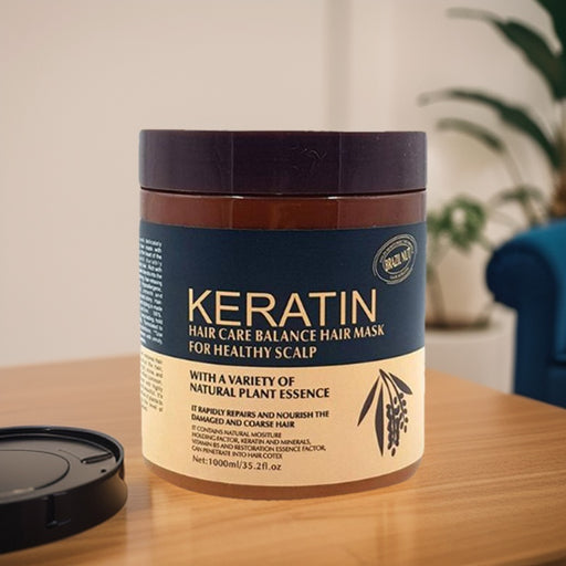 Keratin Hair Mask - Professional Treatment for Hair Repair, Nourishment & Beauty - Hair Mask - Vitamin Complex for All Hair Types - Keratin hair mask treatment