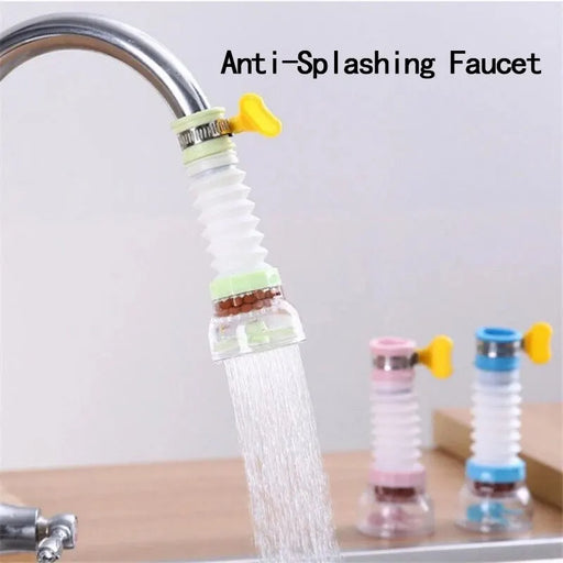 Kitchen Shower Splash Fan Faucet Water-saving Filter Tap Nozzle Extended Each