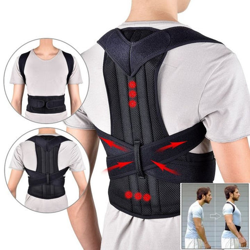 Adjustable Posture Back Belt, Posture Corrector Belt For Men And Women, Back Support And Shoulder Belt