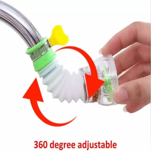 Kitchen Shower Splash Fan Faucet Water-saving Filter Tap Nozzle Extended Each